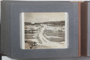 1907-08 Canada photo album Munroe Siding Lumber Camp Northern Ontario
