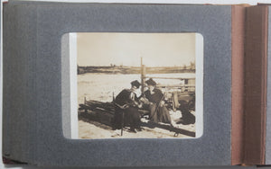 1907-08 Canada photo album Munroe Siding Lumber Camp Northern Ontario