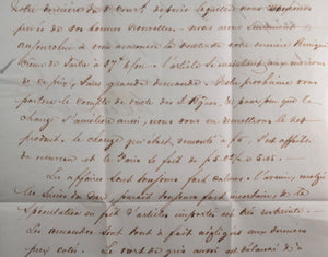 1862 USA commercial letter from New York to Montpellier France