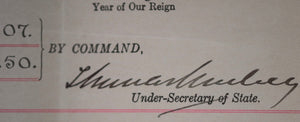1929 Canada Federal Indian Land Sale Manitoulin Island (ON)