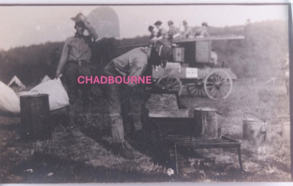 c. 1910s USA three photos soldiers Mexican Border mobilization(?)