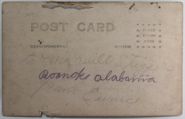 1920s USA (AB?) photo postcard Afr. American maids with child