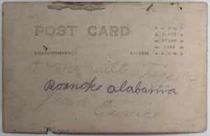 1920s USA (AB?) photo postcard Afr. American maids with child