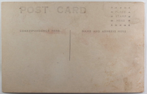c. 1904-1915 USA/Canada photo postcard of football player