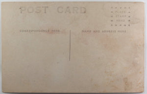 c. 1904-1915 USA/Canada photo postcard of football player