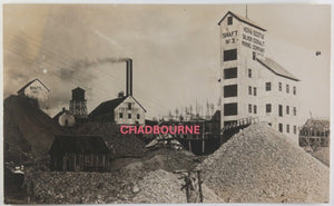 c.1908 Canada photo postcard Cobalt ON Nova Scotia Silver mine