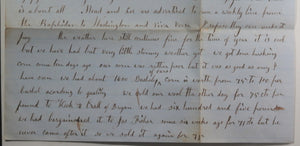 1863 Civil War USA letter Ohio to 111th OVI East Tennessee