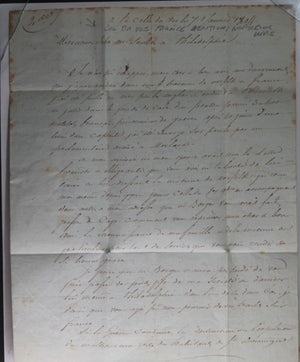 1804 France ex. négociant de St Domingue pour négociant Philadelphie