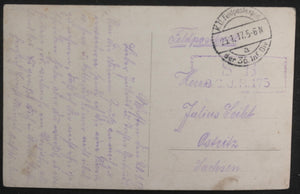 1917 WW1 France Somme, allied biplane wreck German First Aid worker