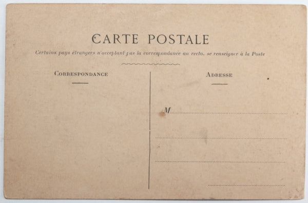c. 1910 France carte postale Xavier Sager satirique d'un homme 