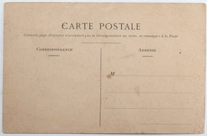 c. 1910 France carte postale Xavier Sager satirique d'un homme