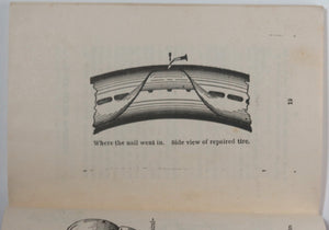 1896 USA Chicago Morgan & Wright bicycle tire catalog