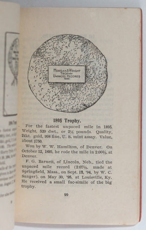 1896 USA Chicago Morgan & Wright bicycle tire catalog