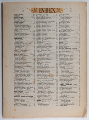 1958 USA Good Housekeeping’s Poultry and Game Book