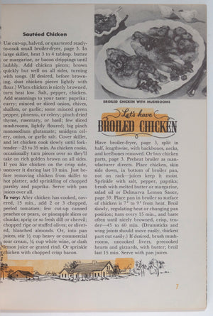 1958 USA Good Housekeeping’s Poultry and Game Book
