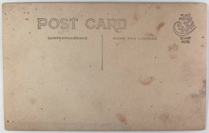 c. 1910s USA RPPC postcard photo baseball players