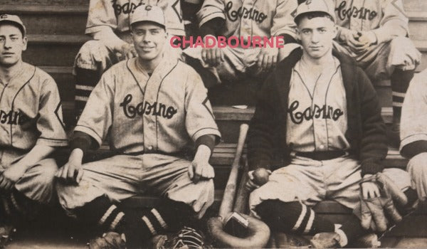 c. 1910s USA RPPC postcard photo 'Casino' baseball  team