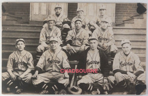 c. 1910s USA RPPC postcard photo 'Casino' baseball  team
