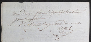 18e/19e France Metz et Paris, qt. 4 contributions foncières