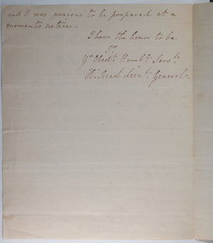 1805 UK Camp at Wimbledon, supplies for 1st Regt Life Guards