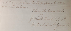 1805 UK Camp at Wimbledon, supplies for 1st Regt Life Guards