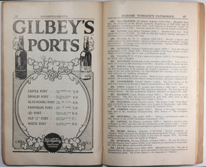 1928 UK catalogue for New Madama Tussaud’s Exhibition