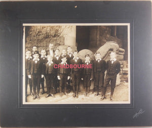 c. 1900 Canada Ontario class photo young students private school