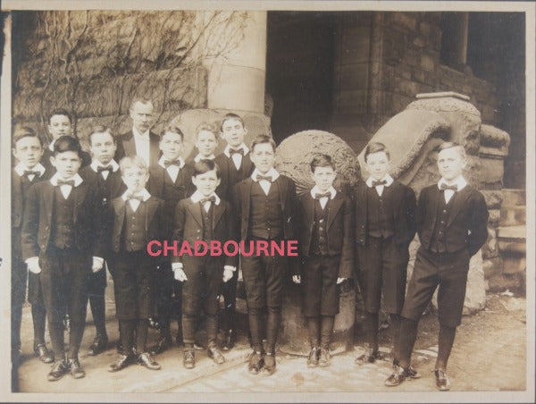 c. 1900 Canada Ontario class photo young students private school