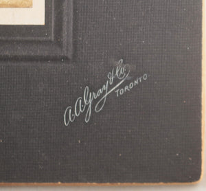 c. 1900 Canada Ontario class photo young students private school