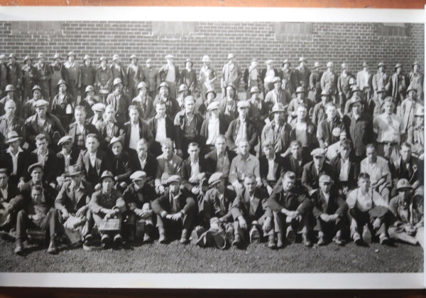 c. 1930s Canada 2 ‘yard’ panoramic photos Kirkland Lake ON gold mines
