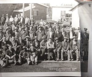 c. 1930s Canada 2 ‘yard’ panoramic photos Kirkland Lake ON gold mines