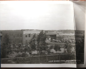 c. 1930s Canada 2 ‘yard’ panoramic photos Kirkland Lake ON gold mines