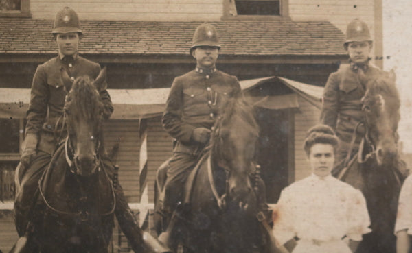 Early 1900s Canada photo of Royal North-West Mounted Police