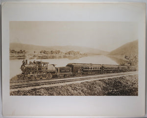 19th/20th USA photos of railway locomotives