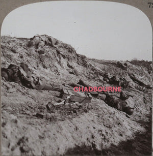 1917 France WW1 stereo photos Canadian soldiers Vimy Ridge April 7th