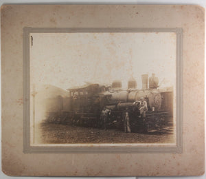 c.1910 USA set of 4 photos: Appalachia locomotive +coal miners