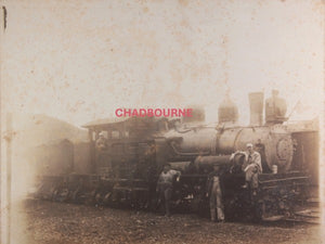 c.1910 USA set of 4 photos: Appalachia locomotive +coal miners