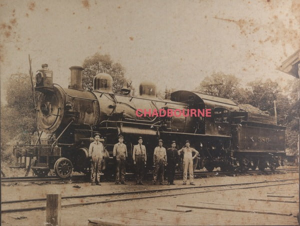 c.1910 USA set of 4 photos: Appalachia locomotive +coal miners