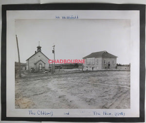 c. 1948 Canada photos of one room rural schoolhouses near North Bay ON
