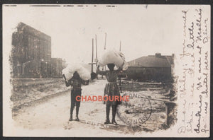1907 USA photo postcard Meton GA African Americans