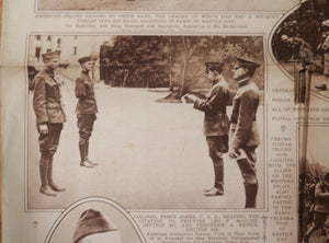 1918 USA WW1 New York Times rotogravure Picture Section August 11th 