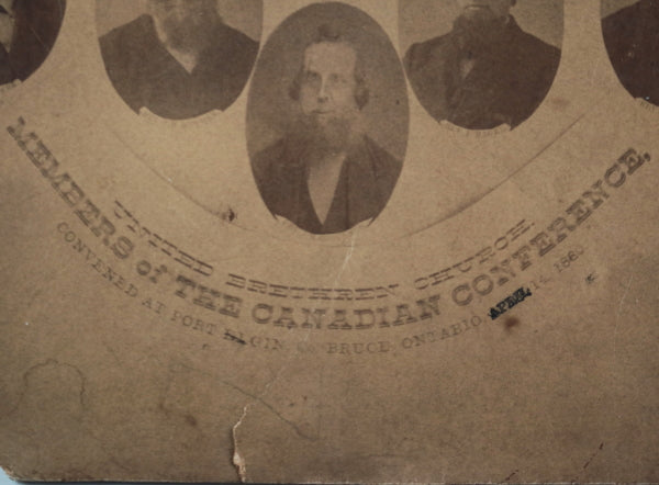 1880 Canada Ontario photos United Brethren Church conference