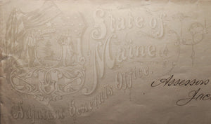 c.1861 USA Civil War cover Adjutant General of Maine