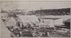 1906 Canada postcard Cobalt Mining Camp – typhoid!