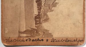 Early 1900s UK stereoview photo of Nevill Street Southport (Merseyside)