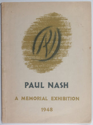 1948 UK London memorial exhibition pamphlet of artist Paul Nash
