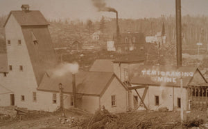 c. 1911 Canada Cobalt Ontario photo postcard Temiscaming Mine 