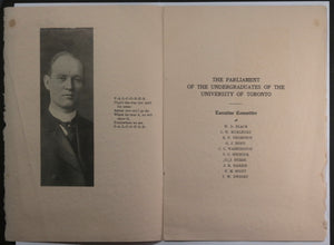 1910 Canada pamphlet (X3) University Toronto Theater Night Royal Alex