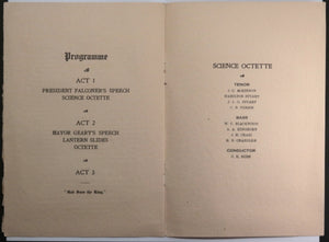 1910 Canada pamphlet (X3) University Toronto Theater Night Royal Alex