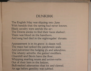 WW2 1941 pamphlet ‘Dunkirk’ poem by Canadian poet E.J. Pratt